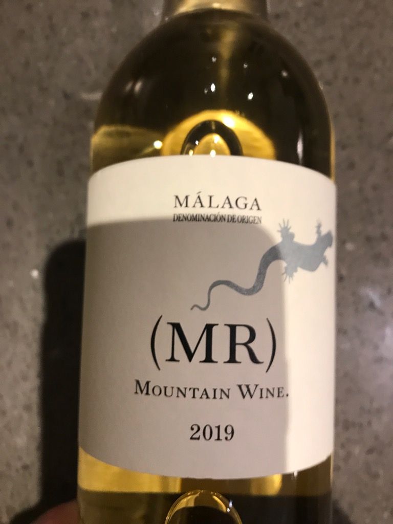 2019 Molino Real MR Mountain Wine, Spain, Andalucía, Málaga CellarTracker