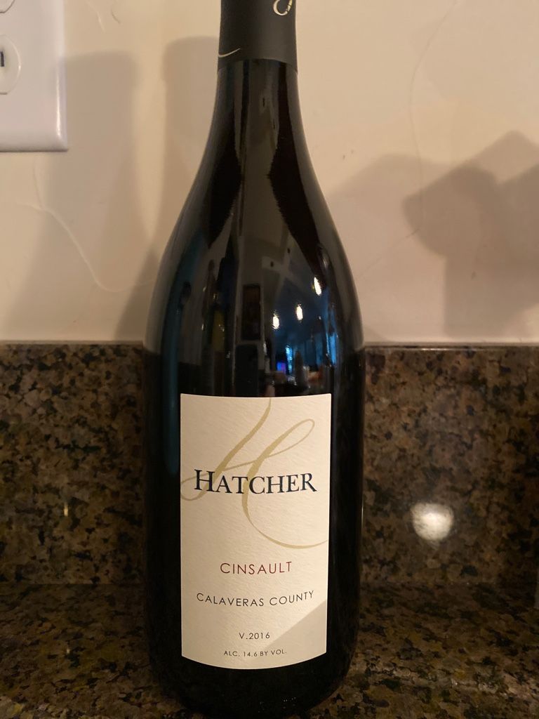 2019 Hatcher Winery Cinsault, USA, California, Sierra Foothills