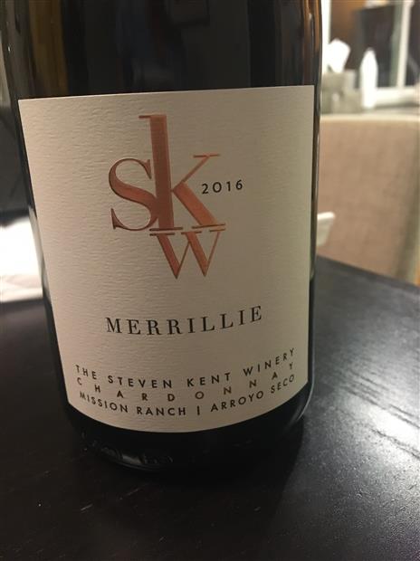 2016 Steven Kent Winery Chardonnay Merrillie, USA, California, San ...