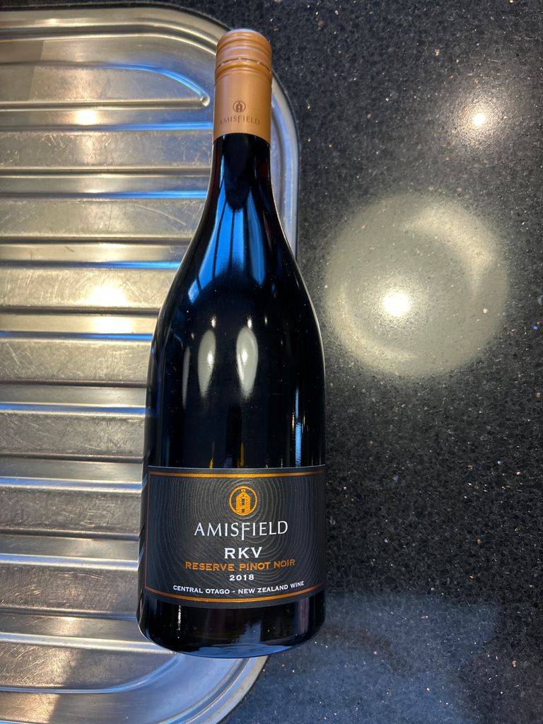 2020 Amisfield Pinot Noir RKV Reserve - CellarTracker