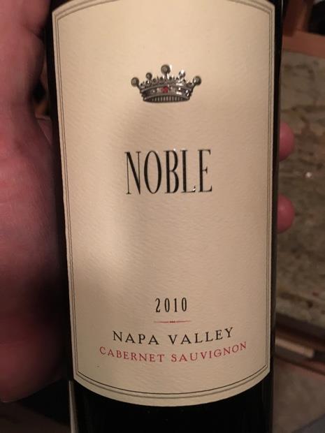 2013 Noble Wines Cabernet Sauvignon, USA, California, Napa Valley, St ...