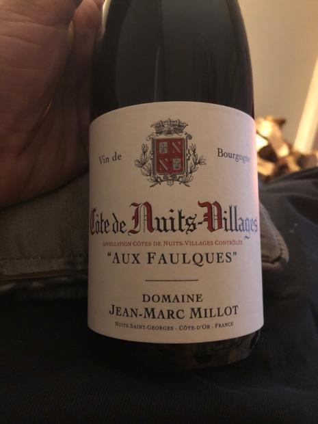 2010 Jean-Marc Millot Côte de Nuits Villages Aux Faulques