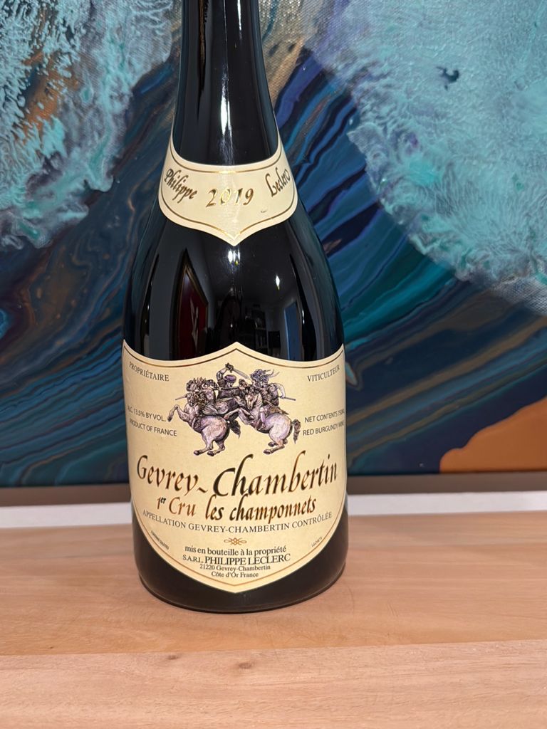 2019 Philippe Leclerc Gevrey-Chambertin 1er Cru Champonnets