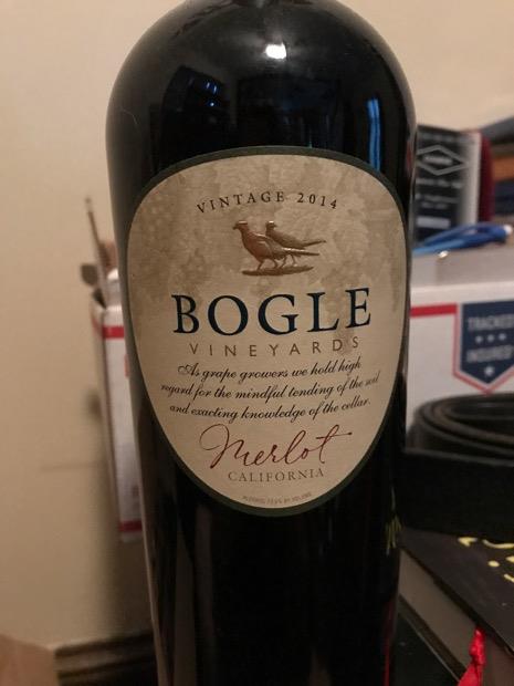 Bogle merlot cheap 2016