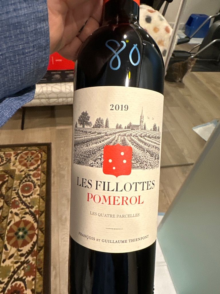 LES FILLOTTES POMEROL 2019 レ フィヨット 2019 Les Fillottes - CellarTracker