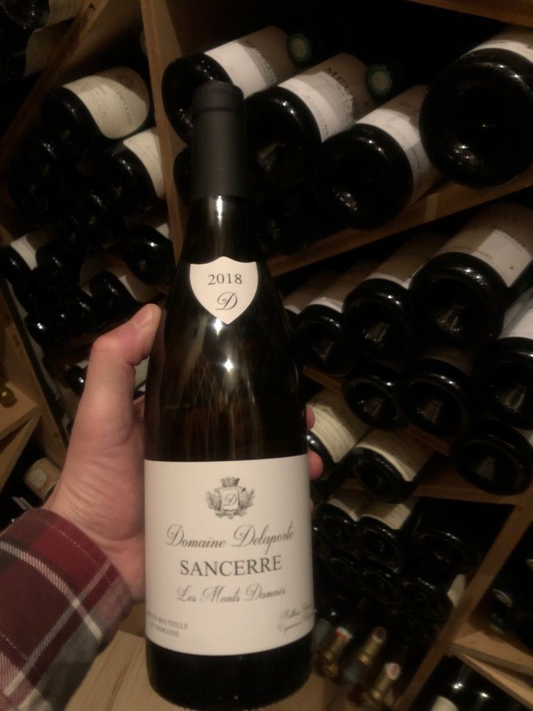 2018 Domaine Delaporte Sancerre Les Monts Damnés, France, Loire Valley ...