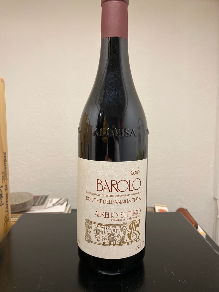 2016 Aurelio Settimo Barolo Rocche dell'Annunziata - CellarTracker