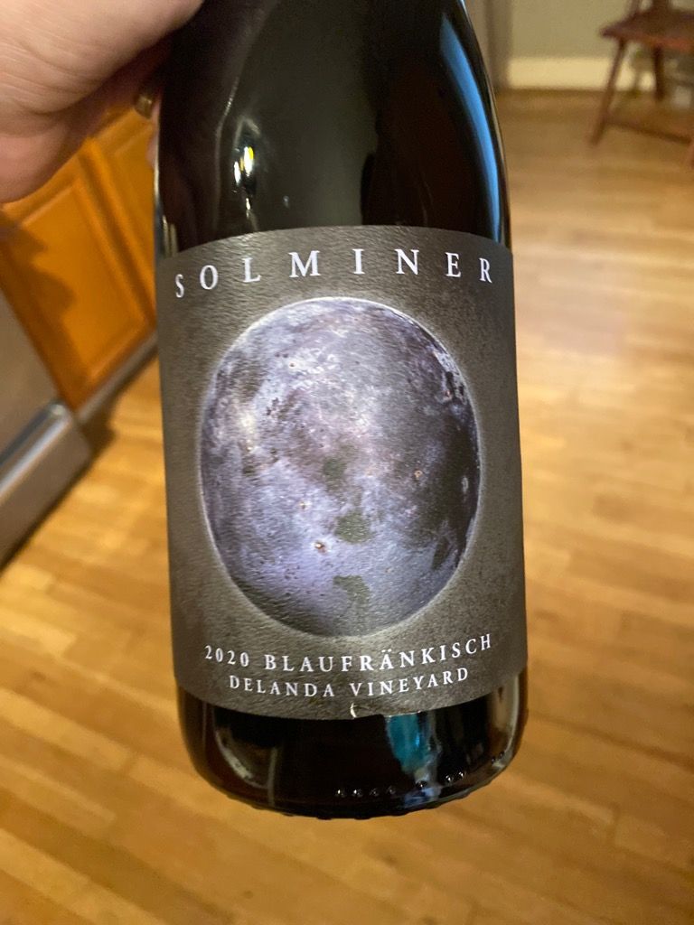 2020 Solminer Wines Blaufränkisch deLanda Vineyard, USA, California