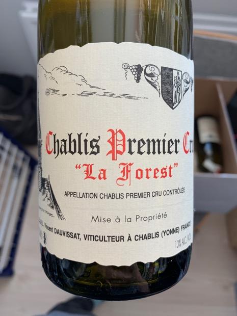 【年中無休】 2014 Vincent Dauvissat (René & Vincent) Chablis 1er Cru La フランス