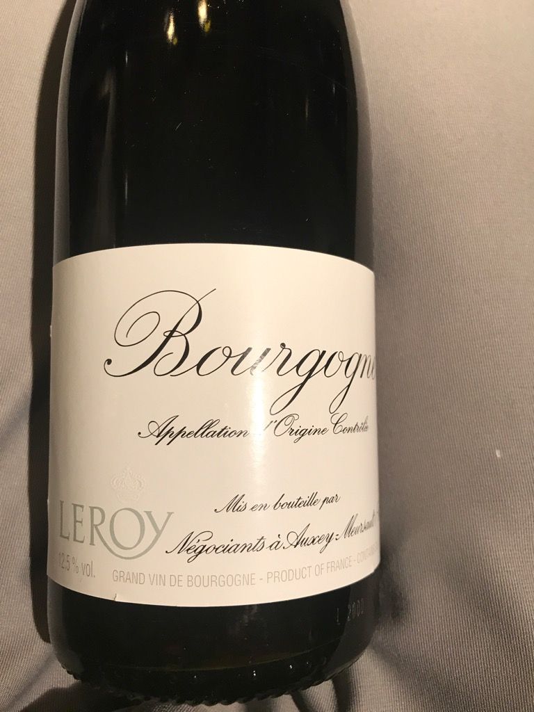 一番の贈り物 2000 LEROY Bourgogne - ワイン - buyonlinepc.com