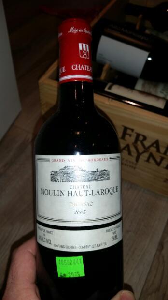 2005 Château Moulin Haut-Laroque - CellarTracker