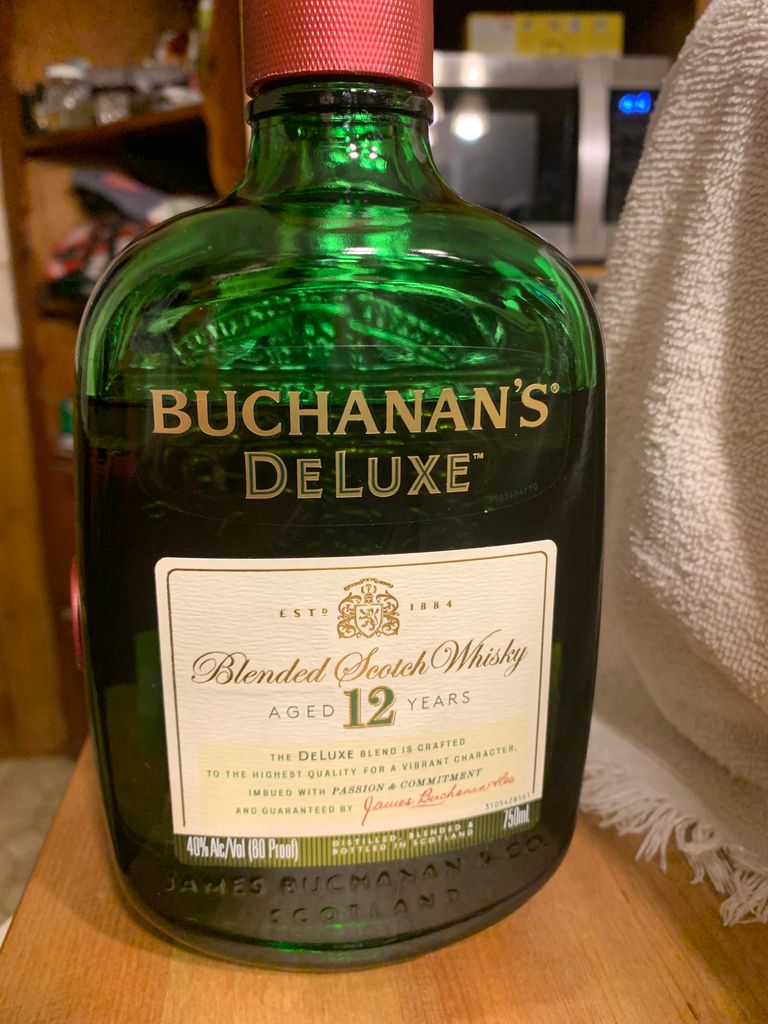 Buchanan's 12 Years Old Blended Scotch Whiskey