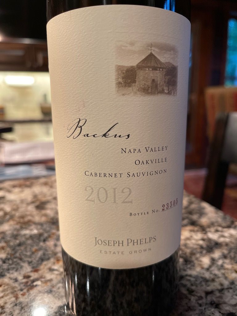 Backus on Track at Joseph Phelps Vineyards