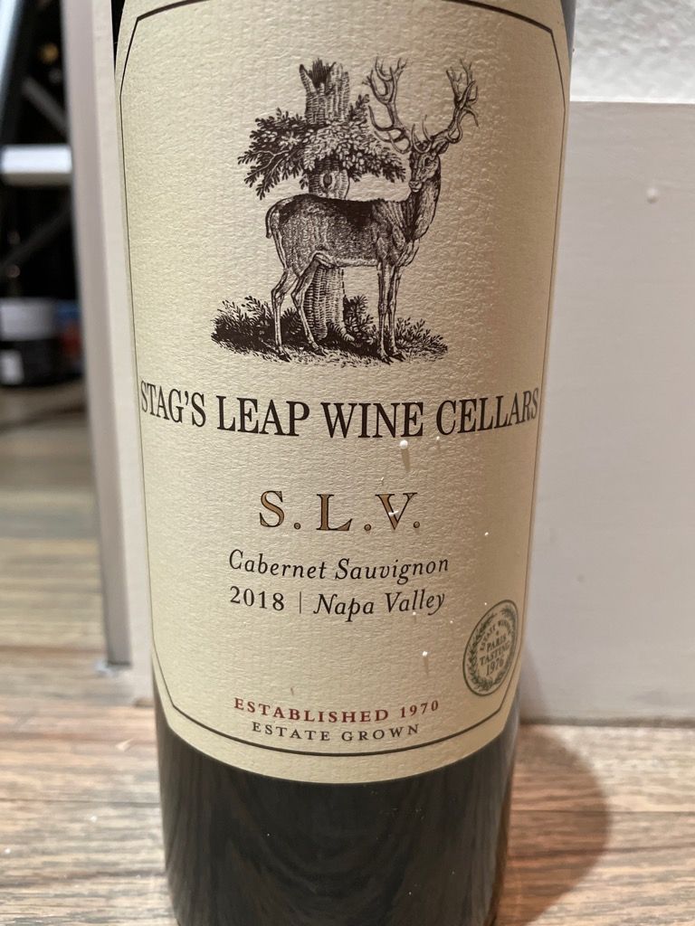 ワイン Stag's Leap Wine Cellars S.L.V. 2020 2020 Stag's Leap Wine Cellars Cabernet Sauvignon S.L.V.