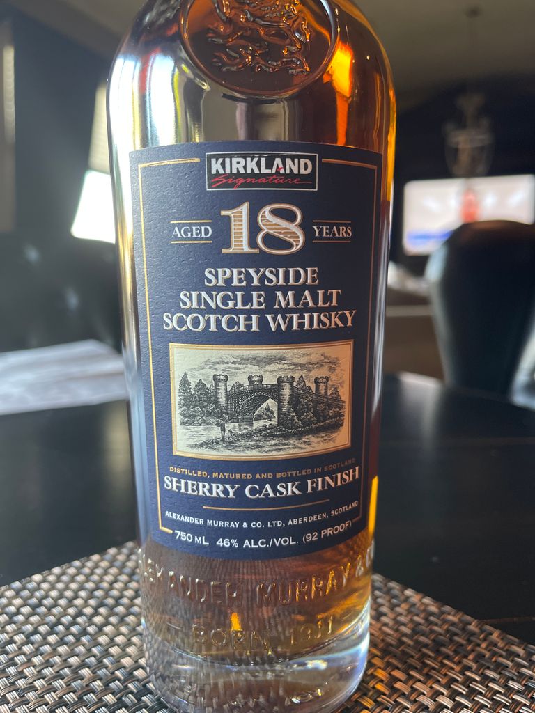 N.V. Alexander Murray & Co. Kirkland Signature 18 Year Old Sherry