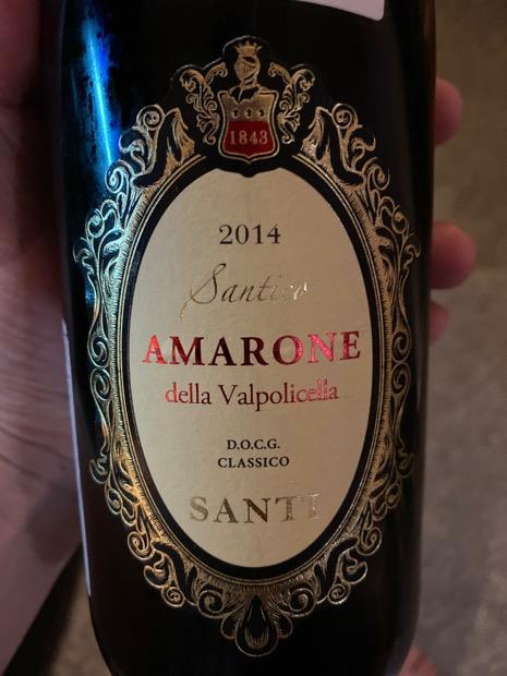 Amarone Della Valpolicella Classico DOCG Santico 2018 Santi