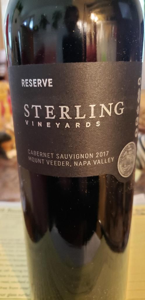 2017 Sterling Vineyards Cabernet Sauvignon Reserve Yates Family ...