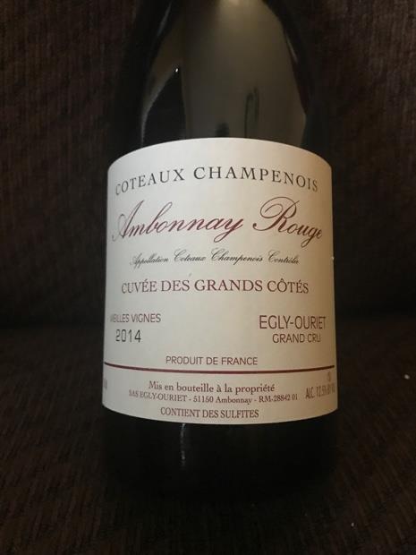 EGLY-OURIET Millésime 2005 750ml 書き下ろし