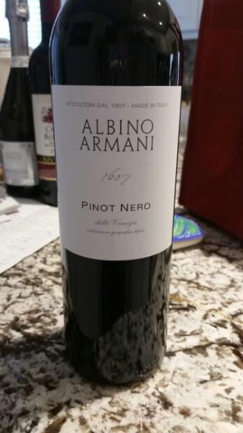 2016 Albino Armani Pinot Nero Delle Venezie CellarTracker