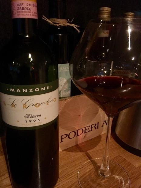 1995 Giovanni Manzone Barolo Riserva Le Gramolere - CellarTracker