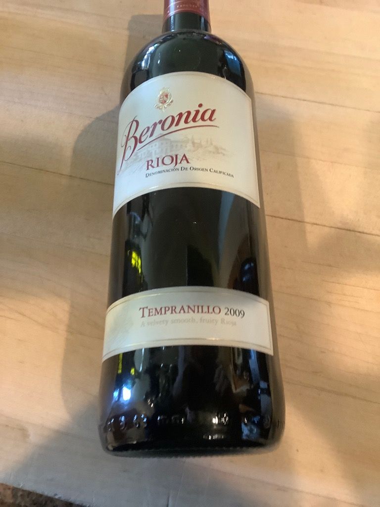 2009 Bodegas Beronia Tempranillo Rioja, Spain, La Rioja, Rioja ...