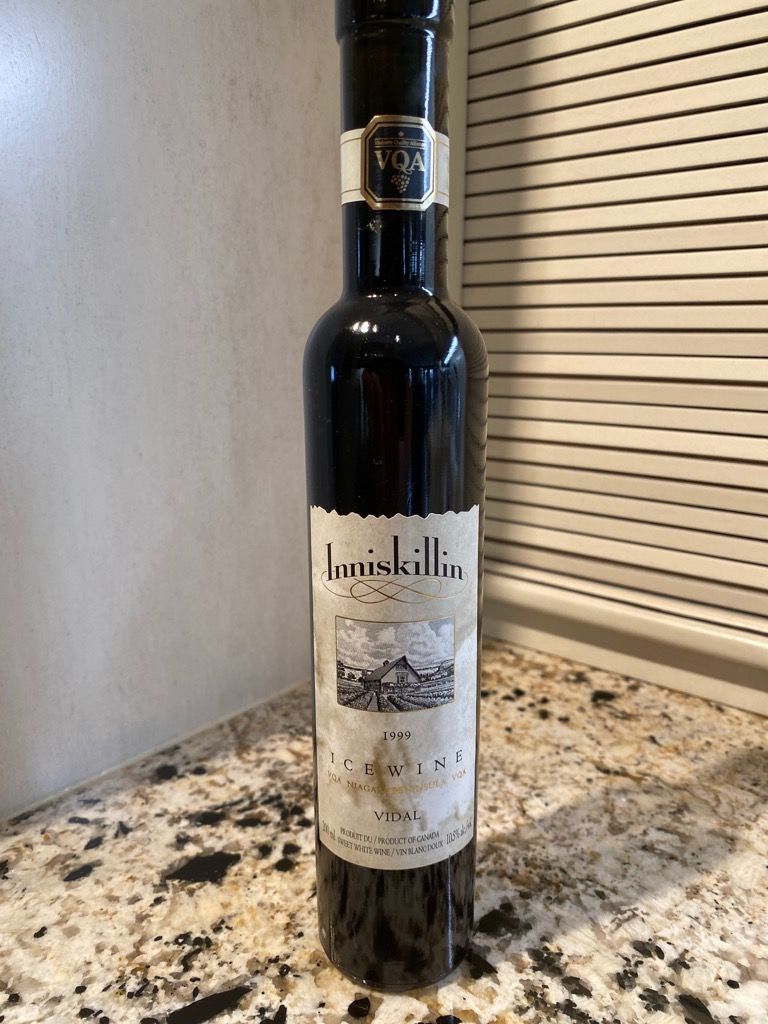 1999 Inniskillin Vidal Icewine Niagara Peninsula VQA - CellarTracker