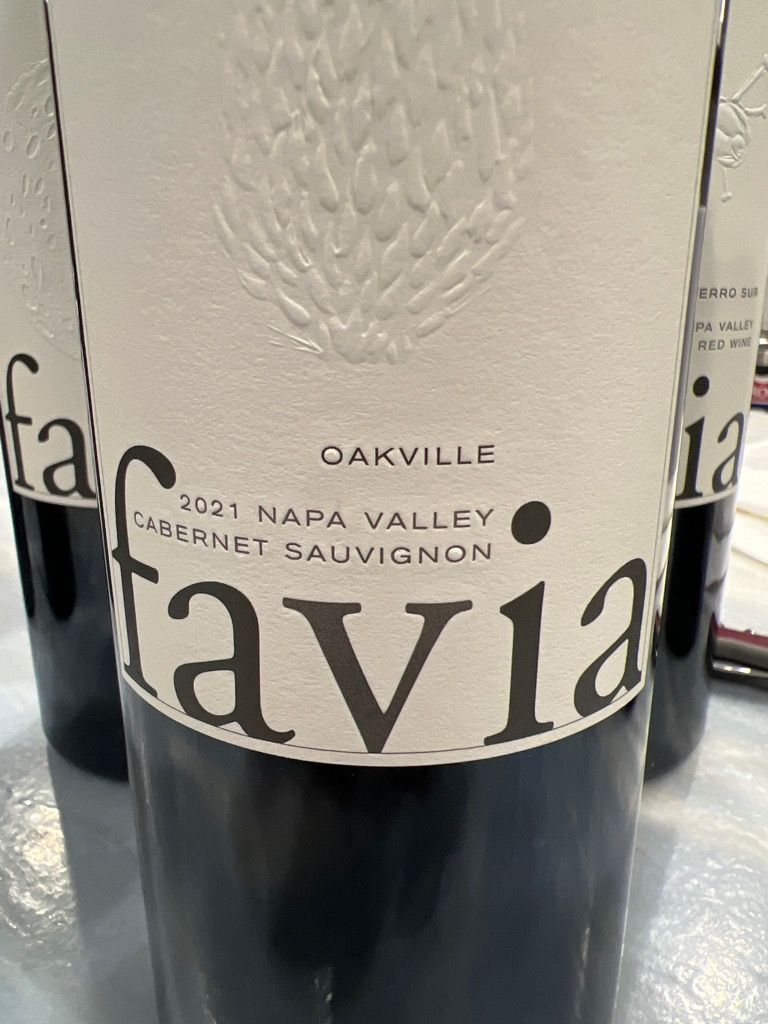 2021 Favia Cabernet Sauvignon Oakville - CellarTracker