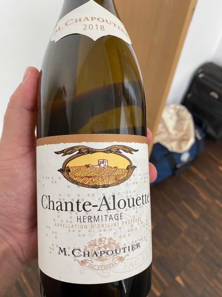 2015 M. Chapoutier Hermitage Blanc Chante-Alouette - CellarTracker