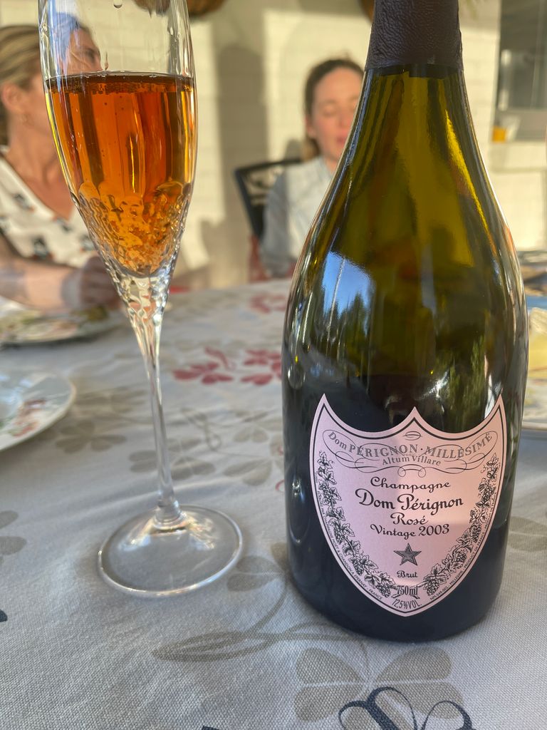 2003 Dom Pérignon Champagne Rosé - CellarTracker