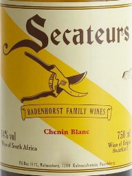 Nv Badenhorst Family Wines Chenin Blanc Secateurs South