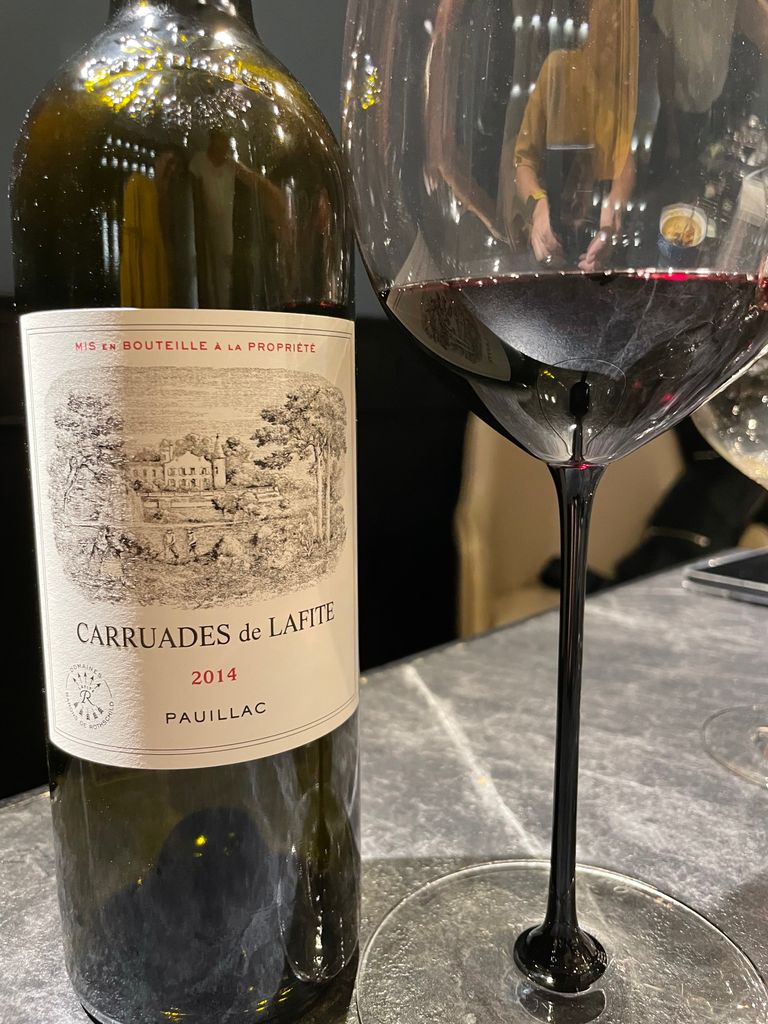 CARRTTADES de LAFITE カリュアド ド ラフィット 2014 LES CARRUADES DE LAFITE , Rouge 2014, Pauillac