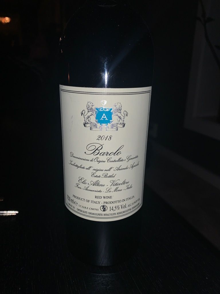 2001 Elio Altare Barolo Brunate CellarTracker