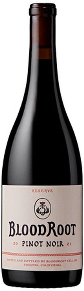 2022 BloodRoot Pinot Noir Reserve, USA, California, Sonoma County ...