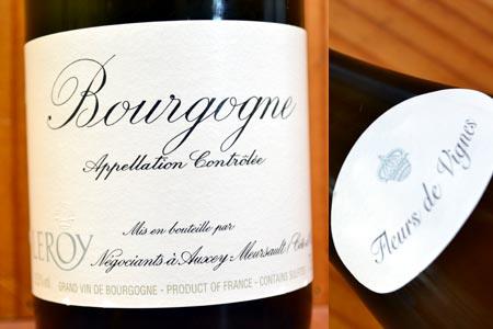 N.V. Maison Leroy Bourgogne Blanc Fleurs de Vignes (2015 Release