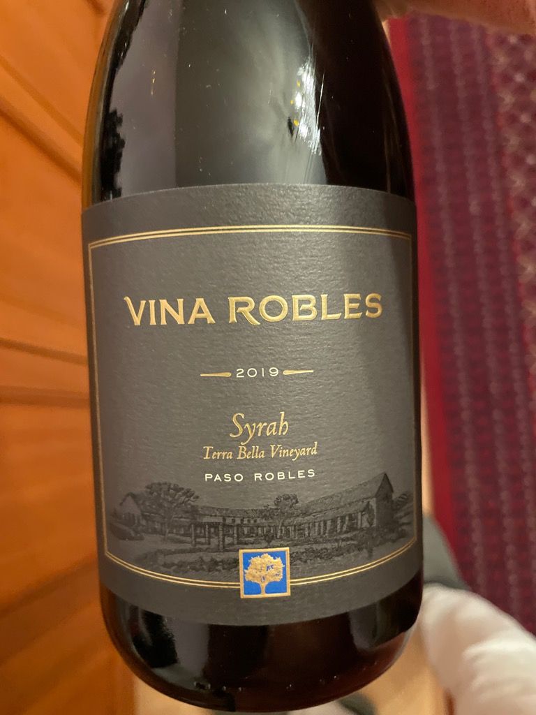 2019 Vina Robles Syrah Terra Bella, USA, California, Central Coast