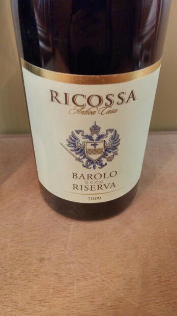 2009 Ricossa Barolo Riserva, Italy, Piedmont, Langhe, Barolo ...