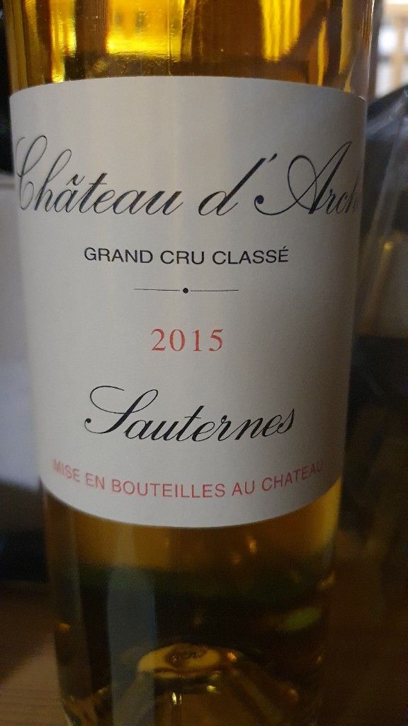 2010 Ch teau d Arche Sauternes CellarTracker