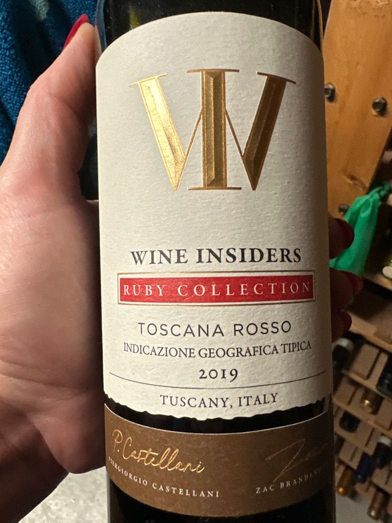 2019 Wine Insiders Ruby Collection Toscana IGT, Italy, Tuscany, Toscana