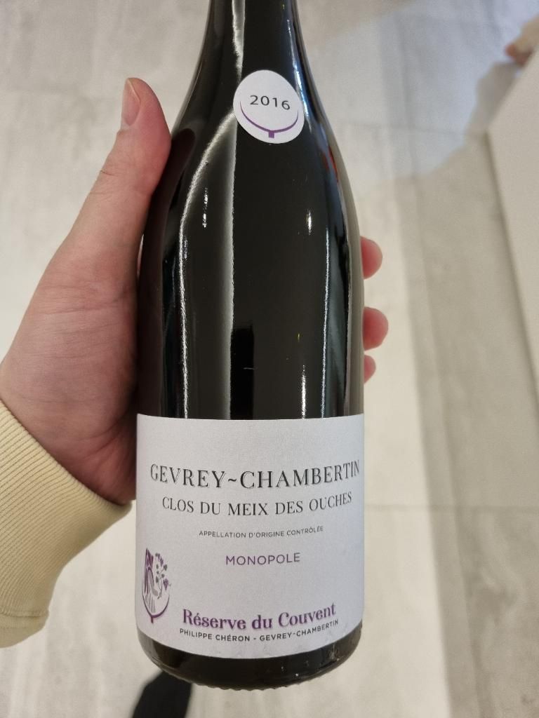2022 Domaine du Couvent Gevrey-Chambertin Clos de Meix des Ouches