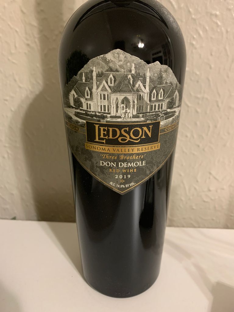 2018 Ledson Three Brothers, USA, California, Sonoma County CellarTracker
