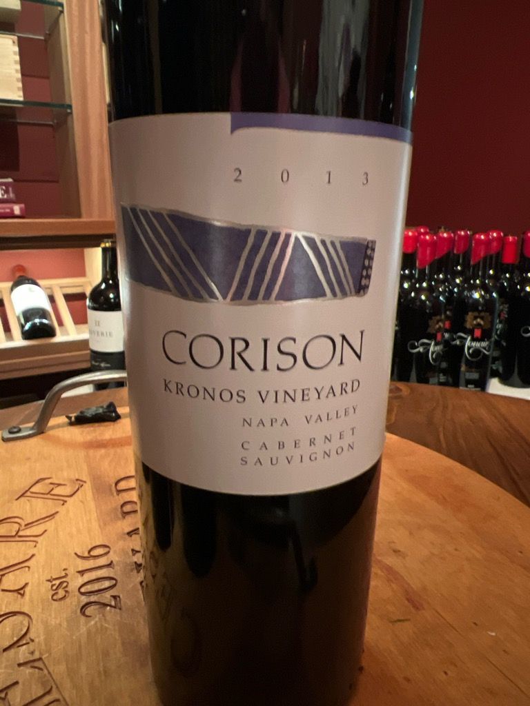 コリソン カベルネ ソーヴィニヨン ナパ ヴァレー 2013 2013 Corison Cabernet Sauvignon - CellarTracker