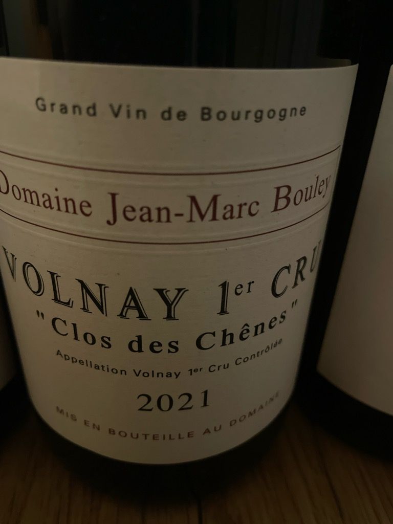 2021 Domaine Jean-Marc / Thomas Bouley Volnay 1er Cru Clos des