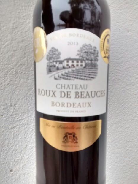2012 Château Roux de Beaucés, France, Bordeaux, Bordeaux Supérieur ...