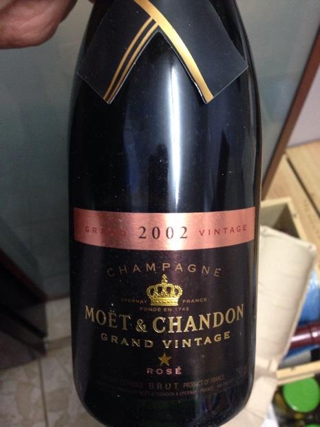 Moët & Chandon Champagne Grand Vintage Rosé 2002