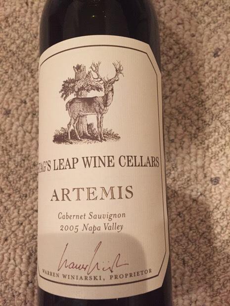 2002 Stag's Leap Wine Cellars Cabernet Sauvignon Artemis