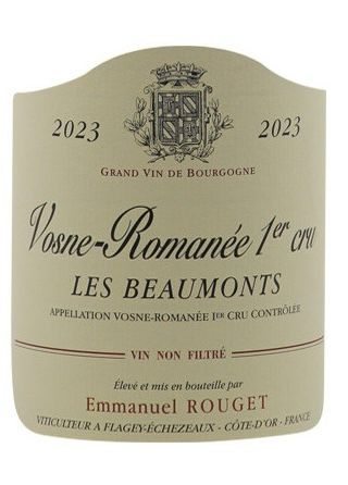 1988 Emmanuel Rouget Vosne-Romanée 1er Cru Les Beaumonts