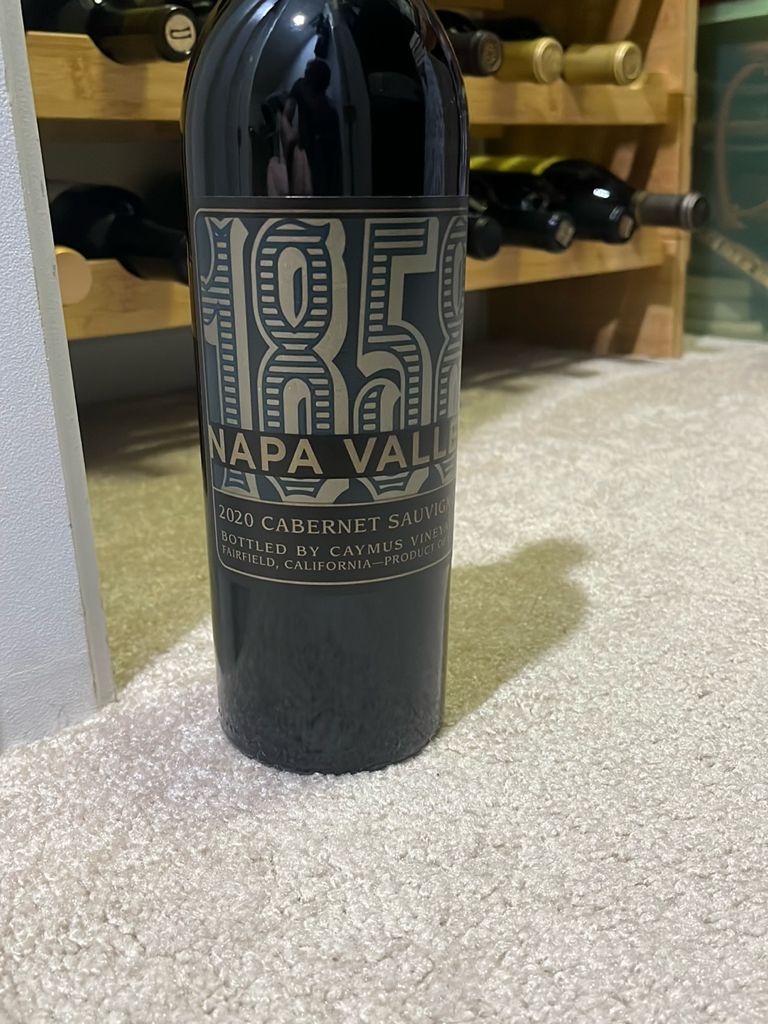2020 Caymus Cabernet Sauvignon 1858 Napa Valley - CellarTracker
