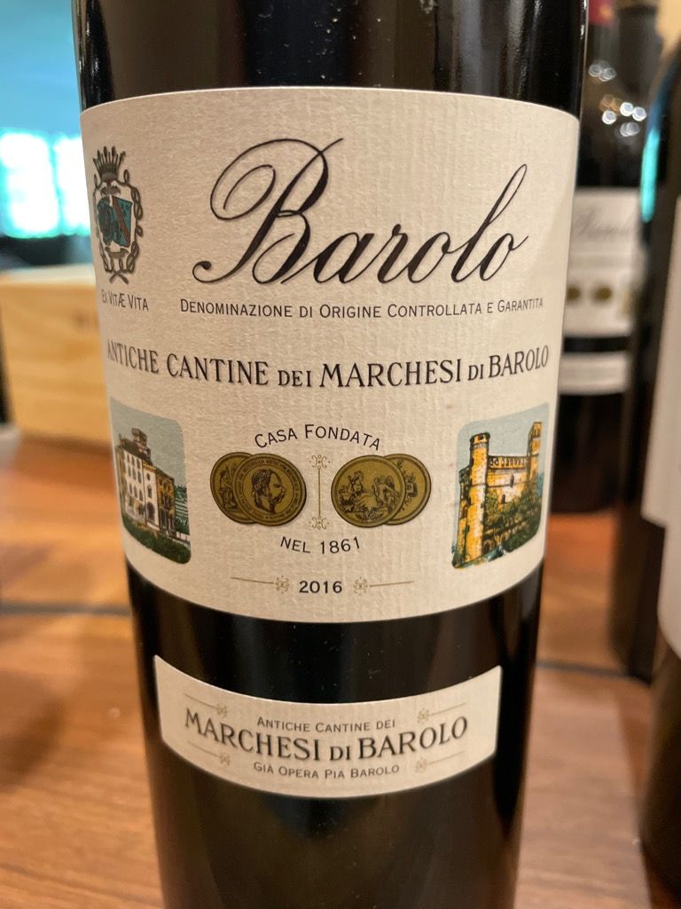 2016 Marchesi di Barolo Barolo - CellarTracker