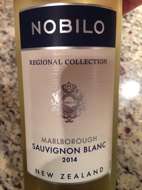 2014 Marlborough Sauvignon Blanc Regional, New Zealand, South Island ...