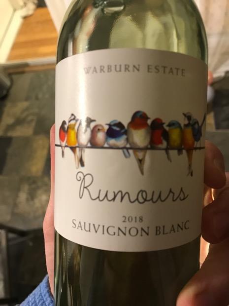 2023 Warburn Estate Rumours Semillon/Sauvignon Blanc, Australia, South ...